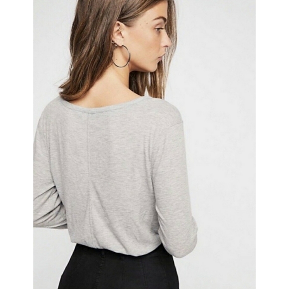 Intimately Free People Rock The Boat T Top V-Neck - Picture 3 of 3